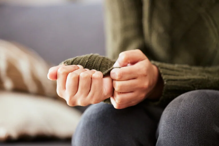 woman with an anxiety disorder